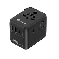 Tekko 1-Travel 45W PD3.1 GaN3 全球旅行轉插插座 TA45D
