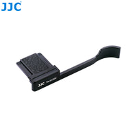 JJC Fujifilm X100T/X100V/X100F/X-E3/X-E4 鋁合金相機熱靴手指柄 TA-X100V BLACK/SILVER 黑色/銀色