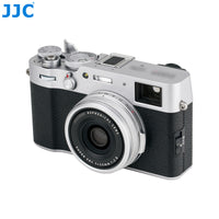 JJC Fujifilm X100T/X100V/X100F/X-E3/X-E4 鋁合金相機熱靴手指柄 TA-X100V BLACK/SILVER 黑色/銀色