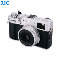 JJC Fujifilm X100T/X100V/X100F/X-E3/X-E4 鋁合金相機熱靴手指柄 TA-X100V BLACK/SILVER 黑色/銀色