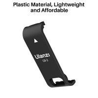 Ulanzi G9-3 可插線充電金屬電池蓋 for GoPro 9/10/11 -2311