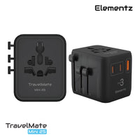 Elementz TravelMate Mini 25W Travel Adapter (PT-M25)