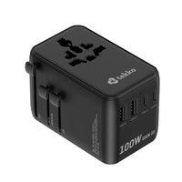 Tekko 1-Travel 100W PD3.0 GaN3 全球旅行轉插插座 TA100C