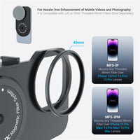 JJC MFS-IP 磁吸濾鏡系統 iPhone 15 14 13 Pro Max 蘋果手機MagSafe濾鏡支架可安裝 ND CPL等