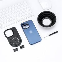 JJC MFS-IP 磁吸濾鏡系統 iPhone 15 14 13 Pro Max 蘋果手機MagSafe濾鏡支架可安裝 ND CPL等
