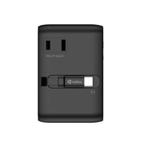 Tekko 1-Travel 100W PD3.0 GaN3 全球旅行轉插插座 TA100C