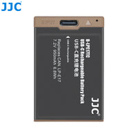 JJC FCanon LPE17  代用鋰電池 可TYPE-C 直充鋰電3C中國航班認證可上飛機  B-LPE17TC
