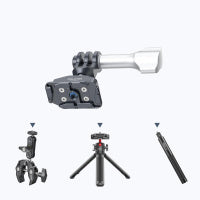 Ulanzi Falcam F22&F38 運動相機快拆 胸前安裝轉接器 球形頭夾套組 2554
