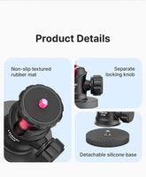 Ulanzi Magnetic Camera Mount for GoPro 運動相機 磁吸云臺支架 吸盤固定底座 C029 - Ulanzi photography accessories