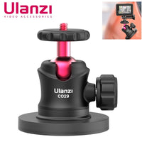 Ulanzi Magnetic Camera Mount for GoPro 運動相機 磁吸云臺支架 吸盤固定底座 C029 - Ulanzi photography accessories