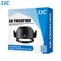 JJC  LH-YN50F18II Lens Hood For Yongnu 永諾 YN 50mm f/1.8 II Lens