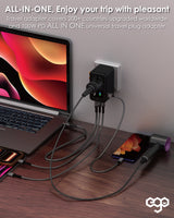 EGO 100W Travel GaN2 4USB 旅行轉換插頭