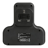 Verbatim 3 Socket PD & QC 3.0 Flat Wall Outlet Extender T型擴充電源插座 66848