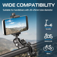 Ulanzi MP-5 Aluminum Bike Motorcycle Handlebar Mount 運動相機 自行車騎行支架