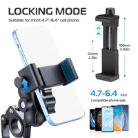 Ulanzi MP-5 Aluminum Bike Motorcycle Handlebar Mount 運動相機 自行車騎行支架