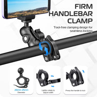 Ulanzi MP-5 Aluminum Bike Motorcycle Handlebar Mount 運動相機 自行車騎行支架