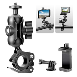 Ulanzi MP-5 Aluminum Bike Motorcycle Handlebar Mount 運動相機 自行車騎行支架