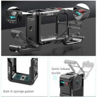 Ulanzi DJI Osmo Action 3 / 4 / 5 Camera Cage 專用金屬兔籠 OA-14