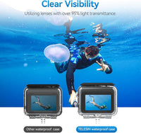 TELESIN 45M Waterproof Case 防水殼 For Insta360 Ace Pro 2 S4-WTP-02-TIS