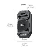 Ulanzi UKA07 Quick-release Kit for Camera Backpack Strap Clip 背包快拆套件 C035