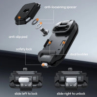Ulanzi UKA07 Quick-release Kit for Camera Backpack Strap Clip 背包快拆套件 C035