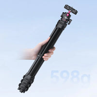 Ulanzi TT51 Aluminium Alloy Portable Tripod 鋁合金手機兩用四節攝影三腳架 T089GBB1