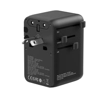 Tekko 1-Travel 100W PD3.0 GaN3 全球旅行轉插插座 TA100C