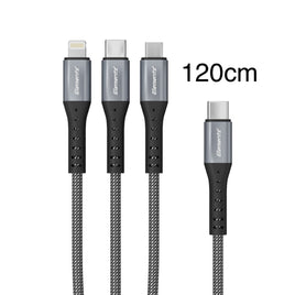 Elementz NCW充電傳輸線 100W USB-C to C  120CM