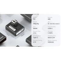 Ulanzi F12 Mini Camera Flash Speedlite 迷你機頂閃光燈 L044GBB1