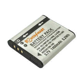 PowerSmart Battery 代用鋰電池 Olympus Li-50B Li-52B / Casio NP-150 / Pentax D-Li92 / Ricoh DB-100 1400mAh 3.7V