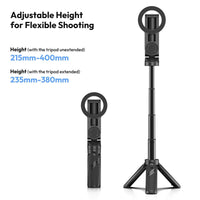 Ulanzi 3 in 1 Magnetic Phone Tripod with Remote Control 磁吸手柄 / 三腳架 / 自拍桿 JJ03