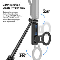 Ulanzi 3 in 1 Magnetic Phone Tripod with Remote Control 磁吸手柄 / 三腳架 / 自拍桿 JJ03