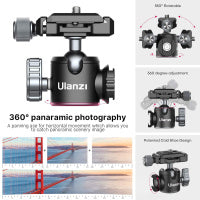 Ulanzi MT-24 Camera Vlog Set 迷你360雲台金屬自拍棍可延長三腳架 2336