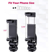 Ulanzi ST-10 Metal Phone Tripod Mount 雙冷靴多功能拓展橫竪拍迷你便攜金屬手機夾 2031