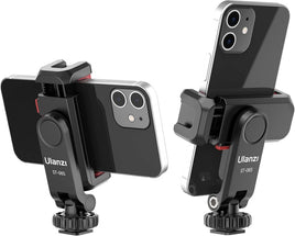 Ulanzi Multi-Function Cold Shoe Phone Holder 可調節雙冷靴熱靴拓展 手機夾 ST-06S 2575