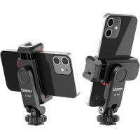 Ulanzi Multi-Function Cold Shoe Phone Holder 可調節雙冷靴熱靴拓展 手機夾 ST-06S 2575