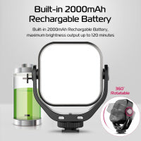 Ulanzi VIJIM 360° Rotating Led Video Light 旋轉迷你可調色溫持續燈 VL66 L088