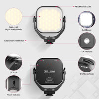 Ulanzi VIJIM 360° Rotating Led Video Light 旋轉迷你可調色溫持續燈 VL66 L088