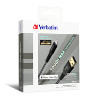 Verbatim Tough Max Lightning to USB-A Cable 充電傳輸線 30cm  / 120cm / 200cm 65992 65857 66118