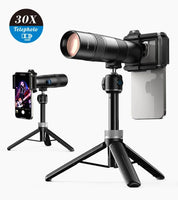 Apexel 30X Telephoto Smartphone Lens Kit 高倍率 30 倍高清遠攝鏡頭 APL-30XJJ028