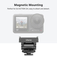 Ulanzi CA22 Cold Shoe Mount Adapter For DJI OSMO Action 4/3 & Pocket 3 冷靴雲台 C071GBB1