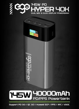EGO Hyper 40K 145W Power Bank 移動電源 40000mAh H-40