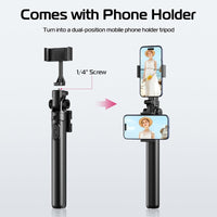Ulanzi MT-70 Extendable Vlog Tripod 可拆式藍牙遙控 伸縮三腳架自拍桿 T027GBB1