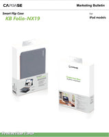Capdase 智能休眠鍵盤及觸控板保護套組合For iPad 11 (M3 / M2-2025 / 2024)  KB-Folio NX19