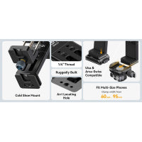 Ulanzi MA33 Arca Swiss Phone Mount 鋁合金攝影手機夾 M022