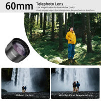 Ulanzi CL-006 Telephoto Phone Lens 手機長焦鏡頭 60mm 三代增倍鏡頭 2.5x F006