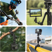 Ulanzi R105 Super Clamp Camera Mount Y型大力夾 騎行支架 含GoPro卡口轉接頭 C057