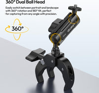 Ulanzi R105 Super Clamp Camera Mount Y型大力夾 騎行支架 含GoPro卡口轉接頭 C057