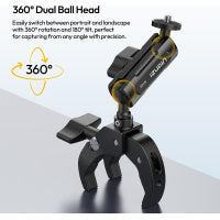 Ulanzi R105 Super Clamp Camera Mount Y型大力夾 騎行支架 含GoPro卡口轉接頭 C057