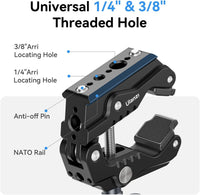 Ulanzi R011a Magic Arm with Crab Clamp 攝影怪手套組 T018